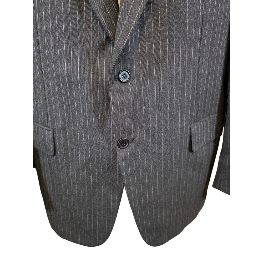 BRIONI Blazer Mens 42R Blue Fine Wool ADRIANO 2 Button Sport Coat Career Preppy